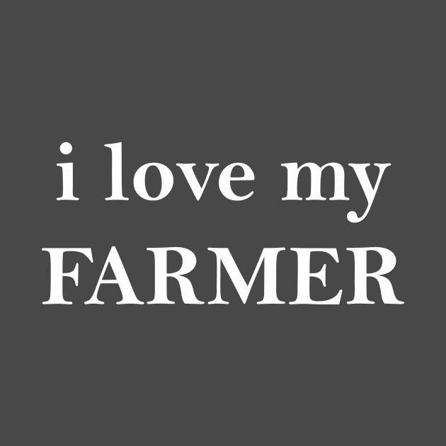 I Love my Farmer by Souna's Store