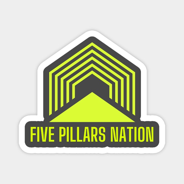 BIG - Five Pillars Nation Magnet by Five Pillars Nation