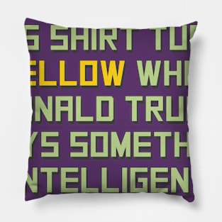 Intelligence Test Pillow