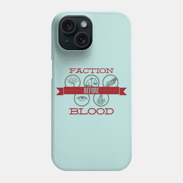 Faction Before Blood Phone Case by dorothytimmer