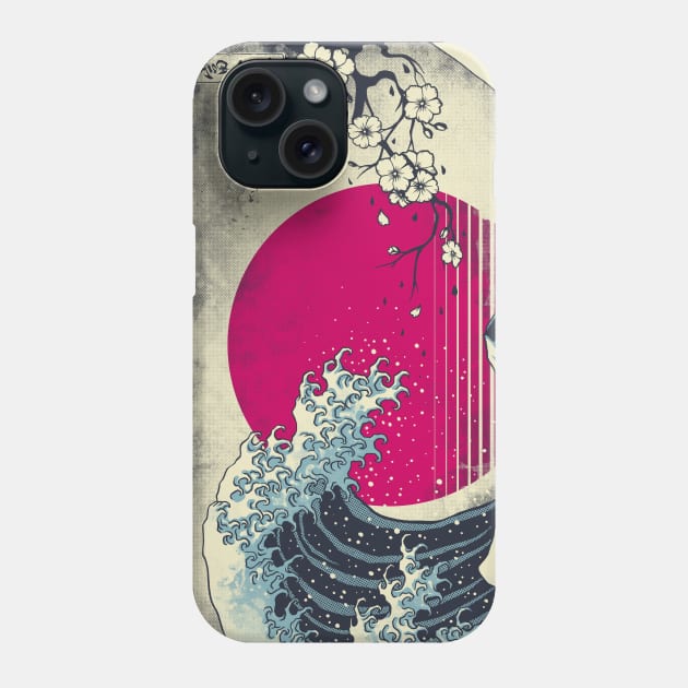 Fuji Wave Phone Case by StudioM6