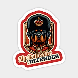 Guard Rottweiler Magnet