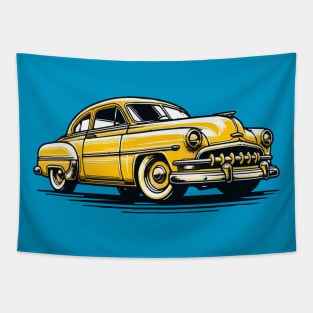 Yellow taxi Tapestry