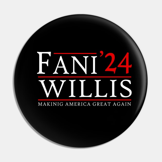 Fani Willis Making America Great Again Pin by Sunoria