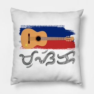 Baybayin word Musika (Music) Pillow