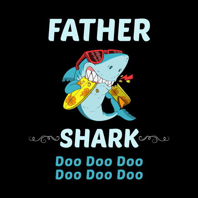 Family Shark 1 FATHER - Father - Phone Case