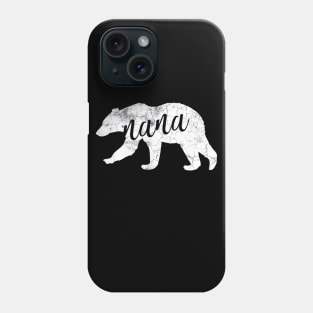 Cute Nana Bear Shirt Grandmother Phone Case