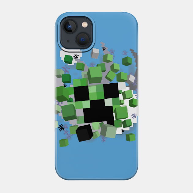 Creeper - Minecraft Creeper - Phone Case