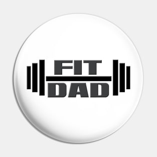 Fit Dad Pin