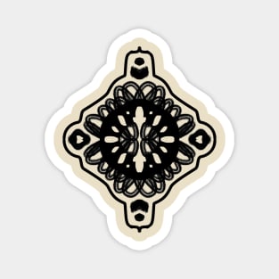 Abstract pattern Magnet