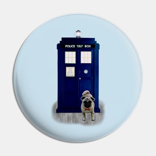 Dogtor Who Pin