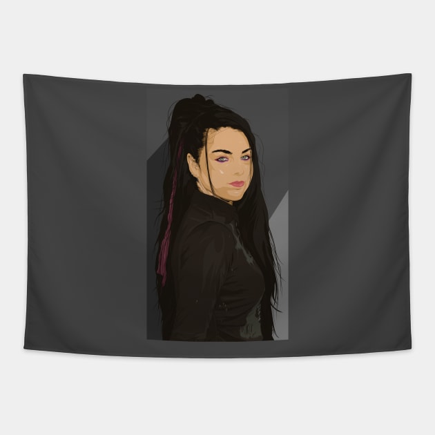 Amy Lee Tapestry by JhomArtStore