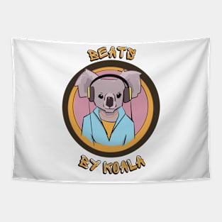 Beats by Koala, Funny Cute Design Tapestry