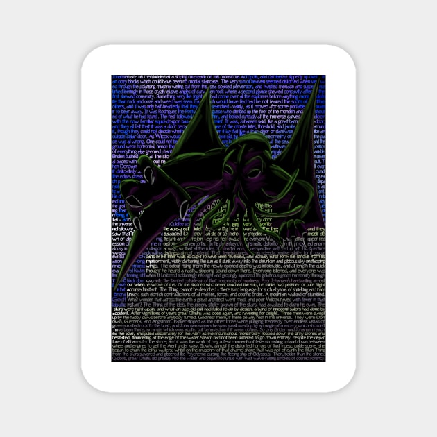 The Call of Cthulhu Magnet by Skahfee