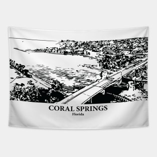 Coral Springs - Florida Tapestry