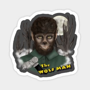 The Wolf Man Magnet