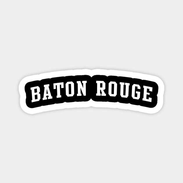 Baton Rouge Magnet by Novel_Designs