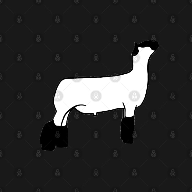 Market Wether Lamb Silhouette 2 - NOT FOR RESALE WITHOUT PERMISSION by l-oh