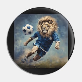 Blue Lion Vintage Pin