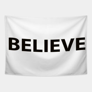 Believe Cool Inspirational Christian Tapestry