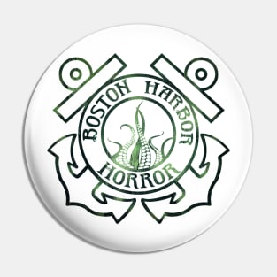 Boston Harbor Horror Green Splash Pin