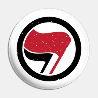 antifa flag Pin