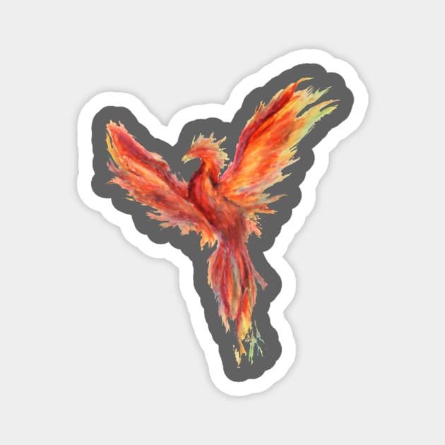 Phoenix Magnet by Trashfox