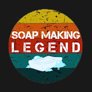 Soap Making Legend Retro T-Shirt