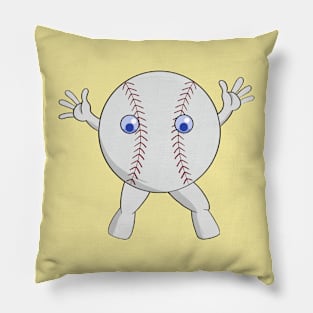 Funny Baseball Pillow