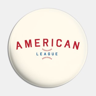 American League Baseball Pin