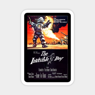 Classic Science Fiction Movie Poster - The Invisible Boy Magnet