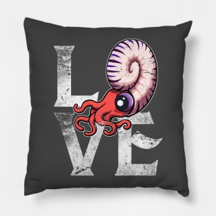 Love Fossils Archaeologist Gift Cool Ammonite Design Pillow