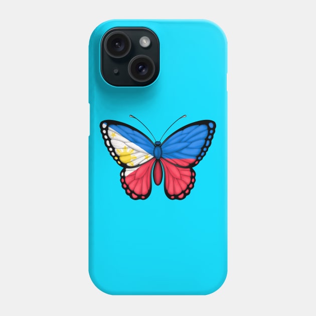 Filipino Flag Butterfly Phone Case by jeffbartels