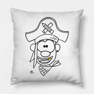 A school pirate Pillow