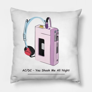 AC/DC - You Shook Me All Night Pillow