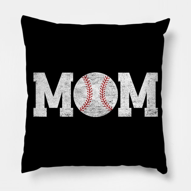 baseball mom Pillow by hatem