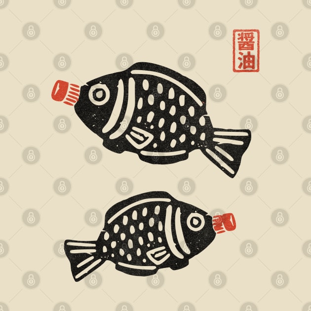 Soy Fish Bottle Fish by susanne.haewss@googlemail.com