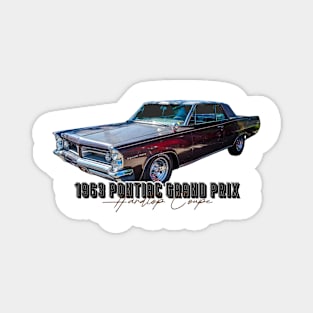 1963 Pontiac Grand Prix Hardtop Coupe Magnet