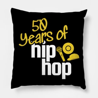 50 years of Hip Hop Classic Pillow