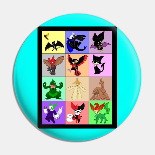 Batémon, Gotta Catch 'Em All! Pin by Molcat