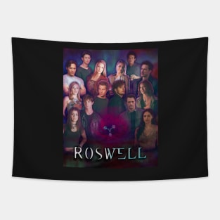 Roswell Meets Roswell New Mexico Tapestry