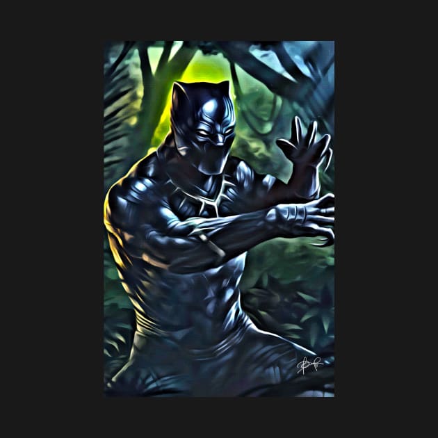 Black Panther by EvoComicsInc