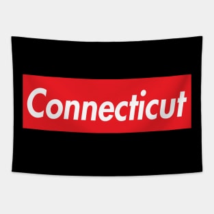 CONNECTICUT SUPER USA LOGO Tapestry