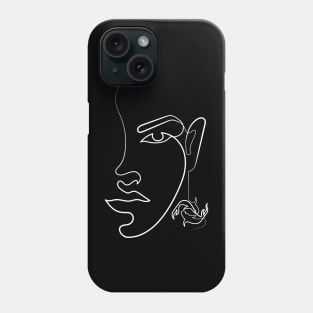 She's a Pisces | One Line Drawing | One Line Art | Minimal | Minimalist Phone Case