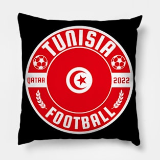 Tunisia Football Pillow