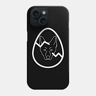 Dog in the egg, Dog lover, Funny Dog Phone Case