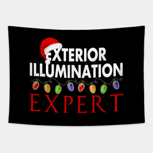 Exterior Illumination Expert Christmas Light Decorator Tapestry