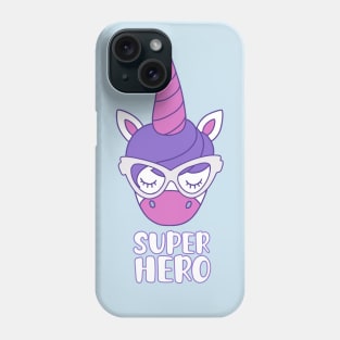 Super Hero Unicorn Phone Case