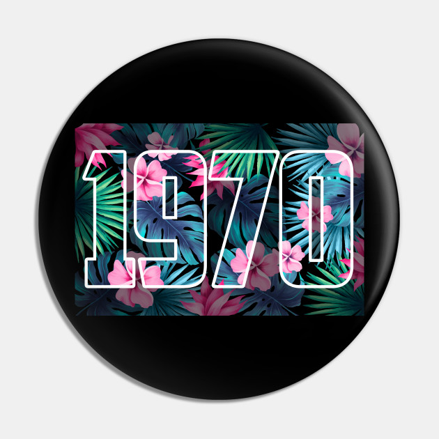 1970 50th Birthday Gifts Cute Floral 50 Year Old Women Girls Gift