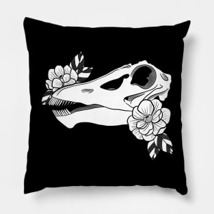 Diplodocus Tattoo Style Pillow